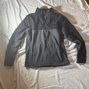Under Armour Charcoal and Heather Gray Pullover